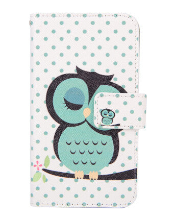 Fantasy Wallet Leather - owl