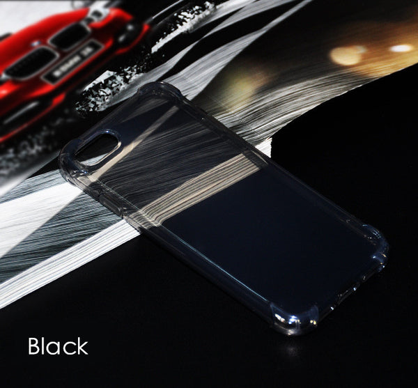 Shockproof transparent colorful