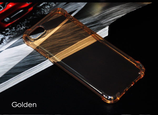 Shockproof transparent colorful