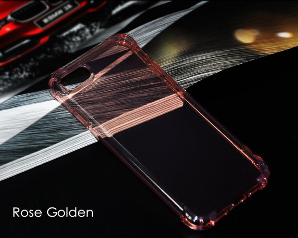 Shockproof transparent colorful