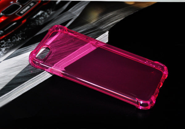 Shockproof transparent colorful