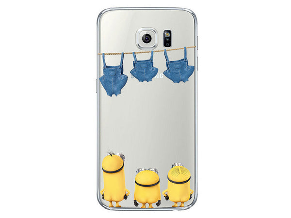 3 naked Minions - phone cases - img1