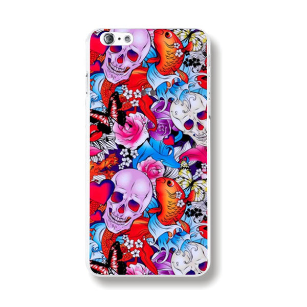 skulls and fish - phone cases - img1