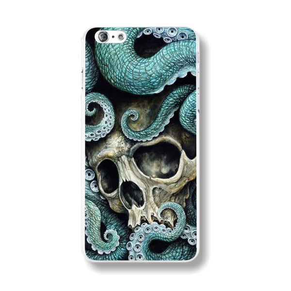 skull with octopus - phone cases - img1