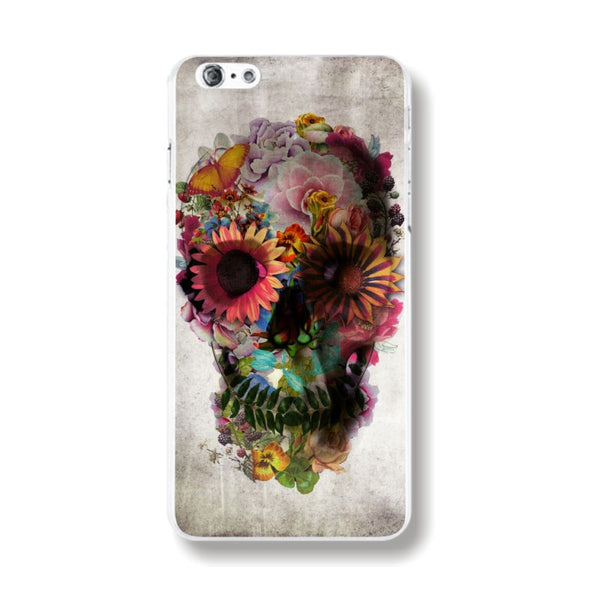 skull flowers - phone cases - img1