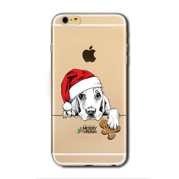 Christmas - bog / cookie - transparent - phone cases - img1