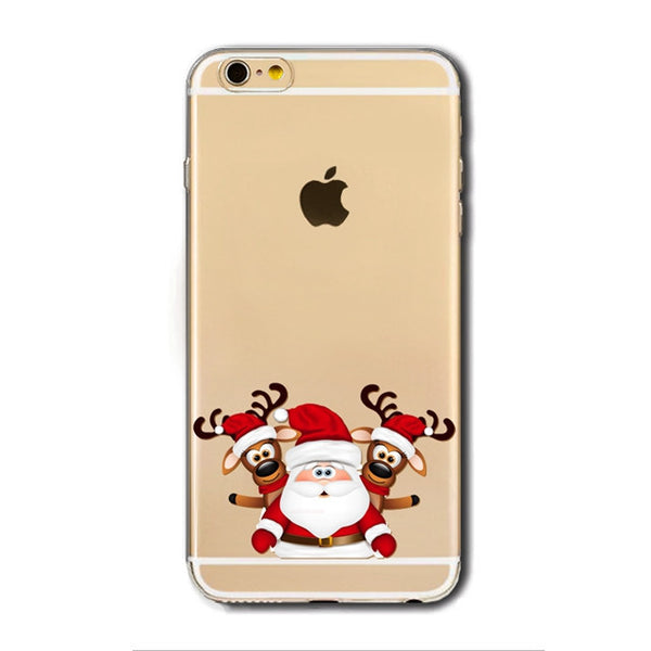 Christmas - Santa Claus - transparent - phone cases - img1