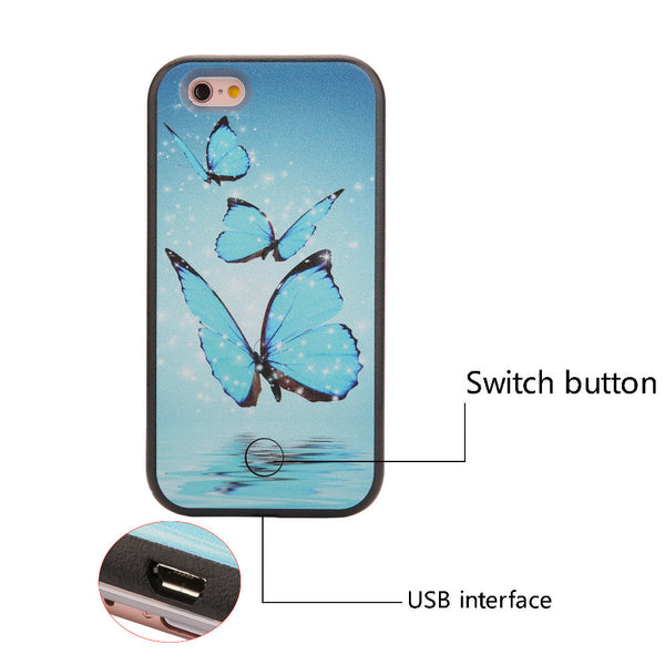 Luxury LED Light Up Selfie - Paris blue - phone cases - img5