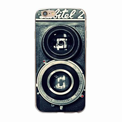 Nostalgic - camera lens cutout