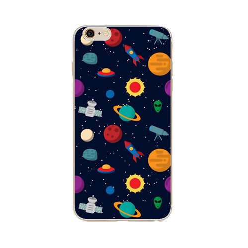 SciFi - Planets, satellites, aliens - pattern