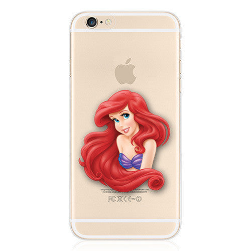 Princess & Cartoon - Little Mermaid - face
